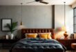 23 Industrial Bedroom Ideas Featuring Stylish Leather Furniture for Modern Living