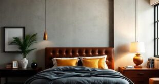 23 Industrial Bedroom Ideas Featuring Stylish Leather Furniture for Modern Living
