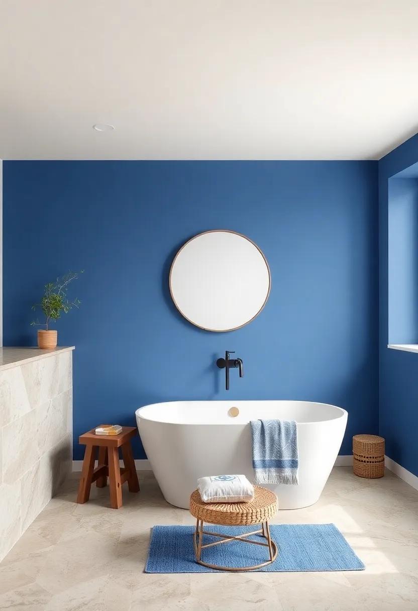 23 Inspiring Bathroom Wall Color Schemes Featuring Blue for a Refreshing Vibe