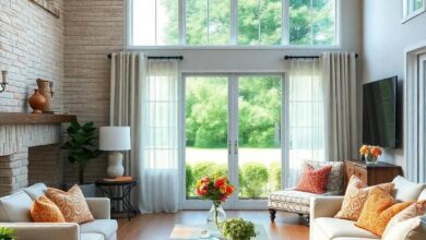 25 Rustic Farmhouse Living Room Ideas to Warm Up Your Cozy Country Style Space