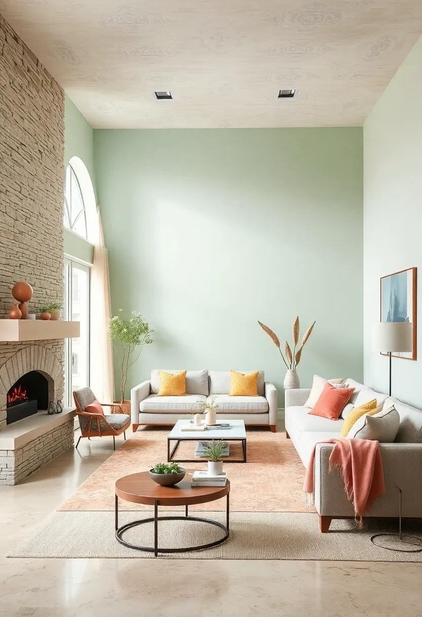 23 Inspiring Soft Mint Green and Neutral Beige Living Rooms to Refresh Your Space