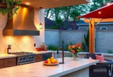 25 Stunning Outdoor Kitchen Countertops That Transform Your Backyard Cooking Space