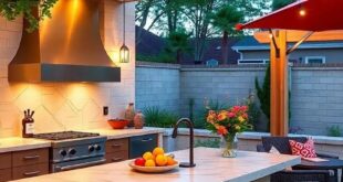 25 Stunning Outdoor Kitchen Countertops That Transform Your Backyard Cooking Space