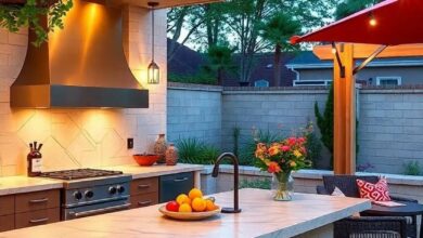 25 Stunning Outdoor Kitchen Countertops That Transform Your Backyard Cooking Space
