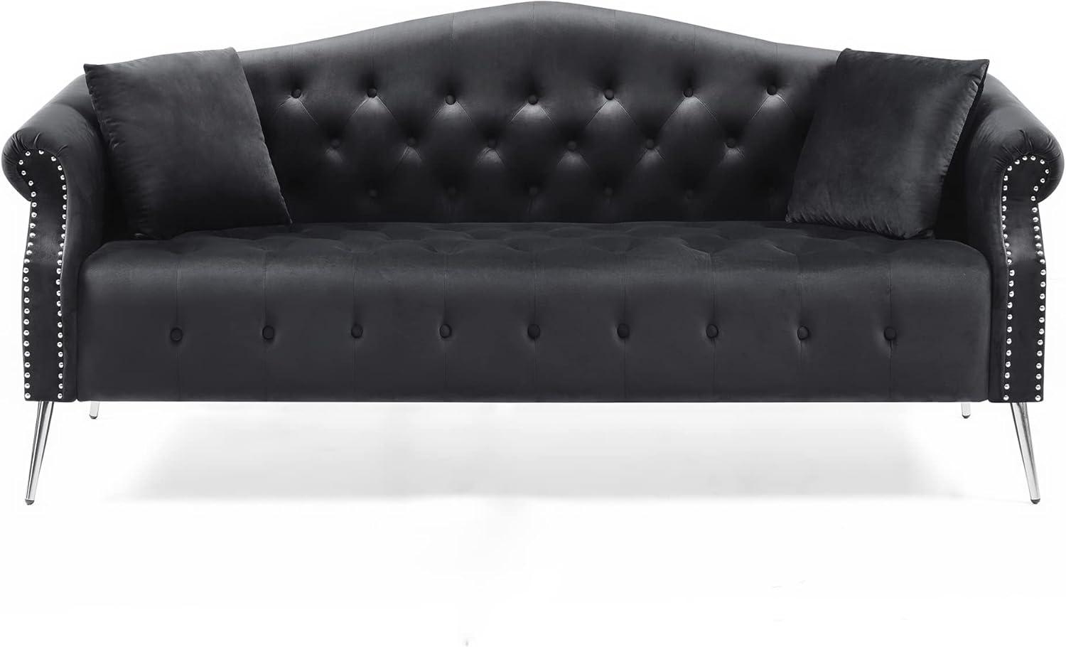 Our Take on the ZJT Velvet Chesterfield Sofa: Style Meets Comfort