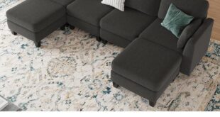 Why We Love Our Modular U-Shaped Sofa: Comfort Meets Flexibility