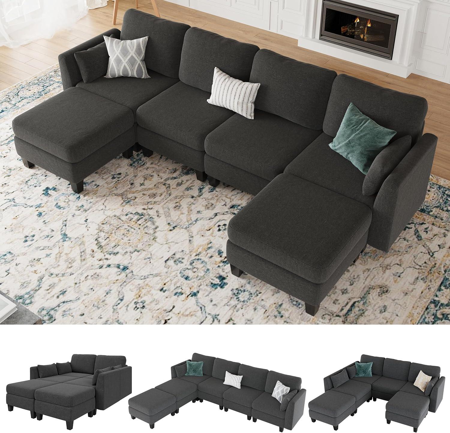 Why We Love Our Modular U-Shaped Sofa: Comfort Meets Flexibility