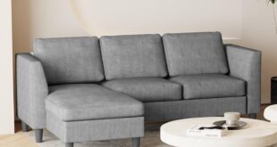 Our Honest Take on the PUREMIND 87″ Linen Sectional Sofa