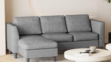 Our Honest Take on the PUREMIND 87″ Linen Sectional Sofa
