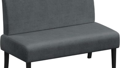 Why We Love the Yaheetech Mini Loveseat for Small Spaces
