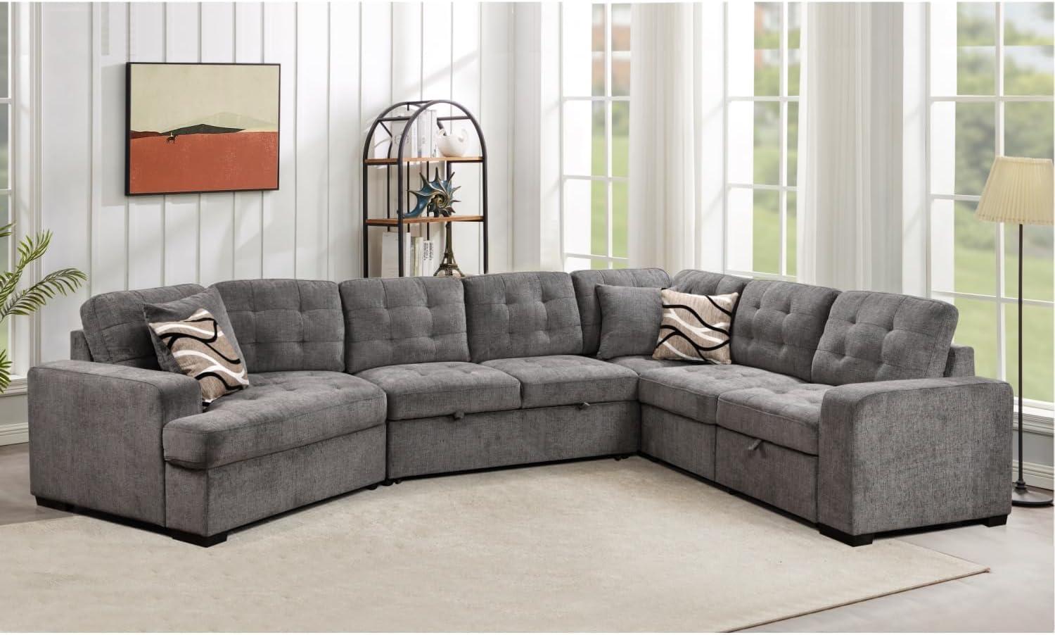 Why We Love THSUPER’s Oversized 7-Seater Sleeper Sofa Review