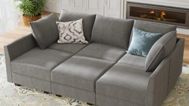 How We Made Space and Comfort Ours with HONBAY Modular Sofa