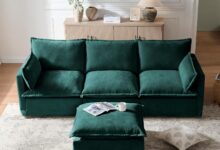 Our Review: Stylish & Comfy 93″ L-Shaped Modular Couch