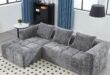 Our Take on the KEIKI 98″ L-Shaped Sectional: Comfort Meets Convenience