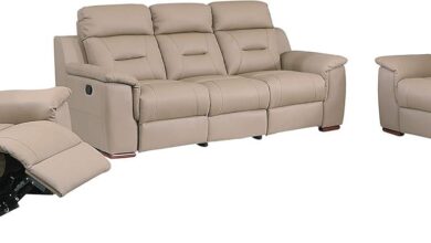 Our Honest Take on Blackjack Walker Leather Match Reclining Set