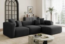 How We Customized Comfort with the Acanva Modular Corduroy Sofa