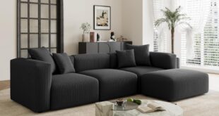 How We Customized Comfort with the Acanva Modular Corduroy Sofa