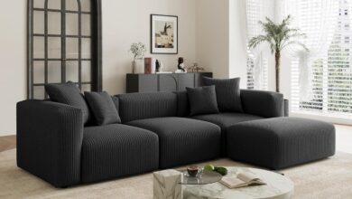 How We Customized Comfort with the Acanva Modular Corduroy Sofa