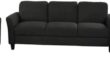 Our Honest Take on the Cozy Black Linen Sofa Set for Living Rooms