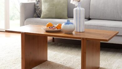 Why We Love the SAFAVIEH Truman Coffee Table’s Rustic Charm