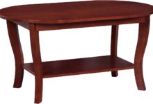 Why We Love the American Heritage Oval Coffee Table: A Thoughtful Review