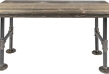 How the Restore Pipe DÉCOR Coffee Table Fits Our Industrial Style