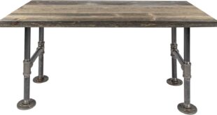 How the Restore Pipe DÉCOR Coffee Table Fits Our Industrial Style