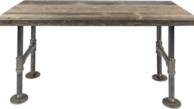 How the Restore Pipe DÉCOR Coffee Table Fits Our Industrial Style