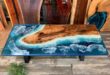 Crafting Coastal Vibes: Exploring the Large Epoxy Ocean Table
