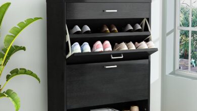 Maximizing Small Spaces with the Sleek AWQM Shoe Cabinet