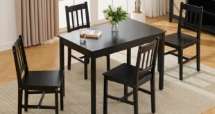 Maximizing Small Spaces with a Stylish 5-Piece Dining Set