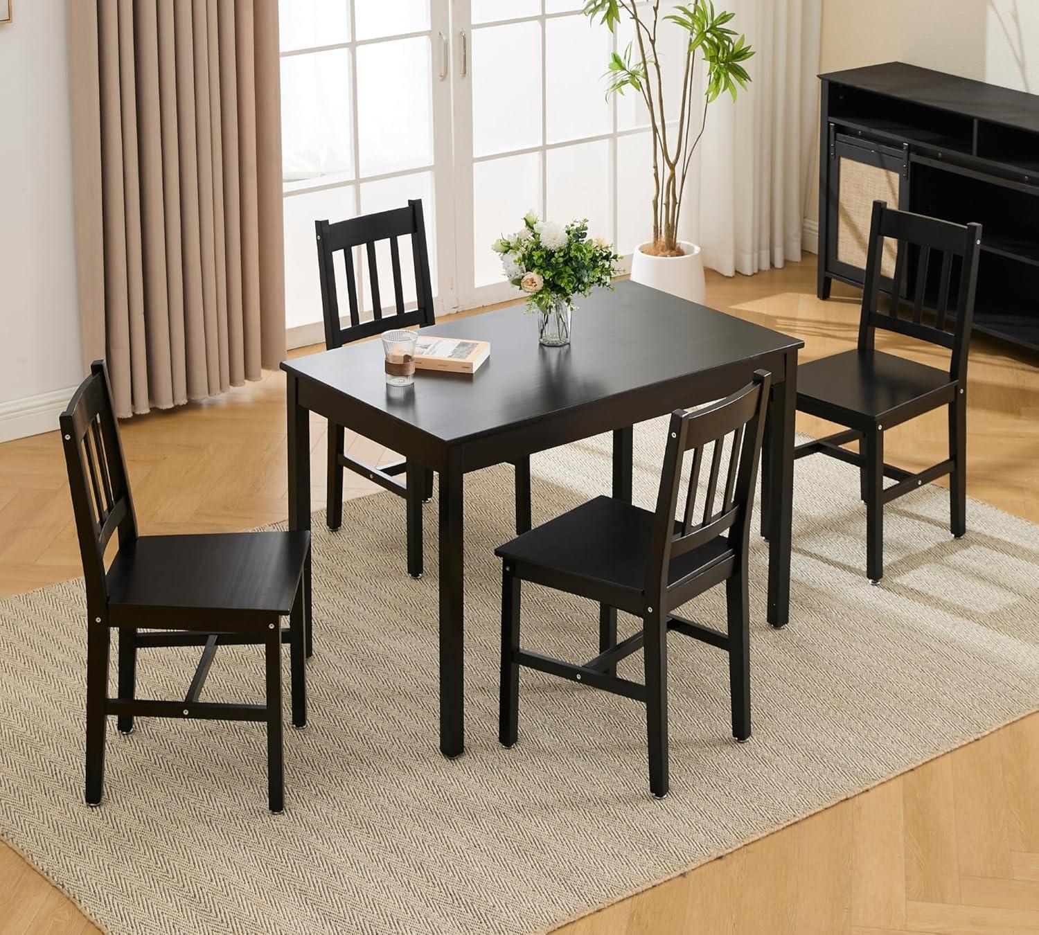 Maximizing Small Spaces with a Stylish 5-Piece Dining Set