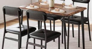 Making Small Spaces Work: Exploring the IDEALHOUSE Retro Dining Set