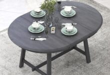 Finding Space and Style: Exploring the P PURLOVE Extendable Round Table