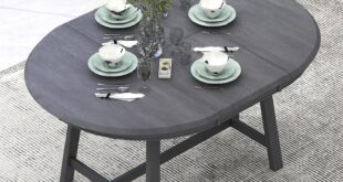 Finding Space and Style: Exploring the P PURLOVE Extendable Round Table