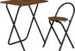 Exploring the Practicality of J-Kitchens Brown Folding Table Set
