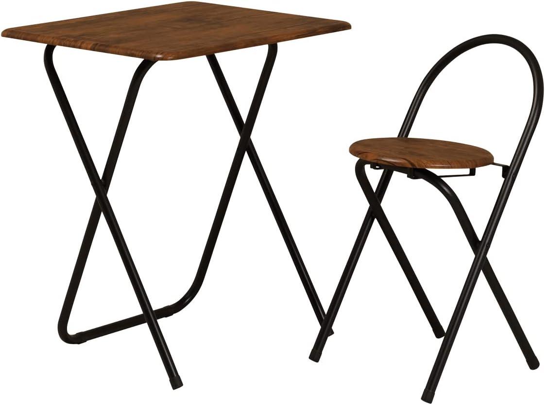 Exploring the Practicality of J-Kitchens Brown Folding Table Set