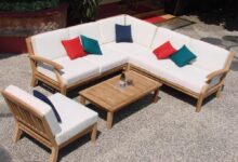 Gathering Comfort and Style: Exploring the Samurai 5-Piece Teak Sectional