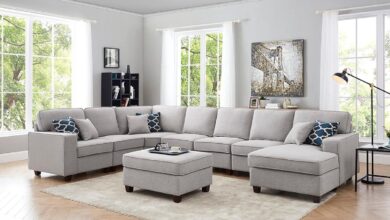 Finding Comfort and Style with the Devion Meridian Sectional Sofa