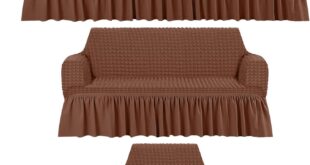 Transforming Our Space: Stylish, Stretchy 3-Piece Sofa Cover Set