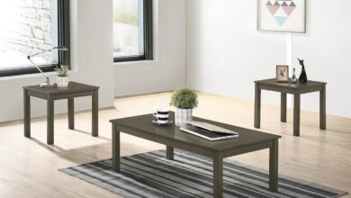 Exploring the GOWE Dark Grey 3pc Coffee Table Set for Style