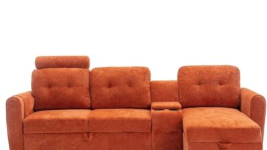 Cozy Sectional Sofa with Smart Storage for Any Living Space