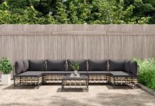 Cozy Comfort Meets Style: Exploring an 8-Piece Patio Set