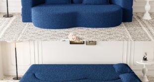 HDX Modular Sofa Review: Comfort and Style in Navy Blue