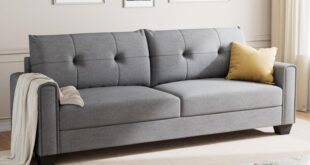 82 Modern 3 Seater Sofa With Deep Cushions Quick Setup