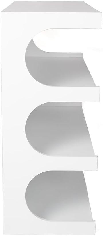 Multifunctional 4-Tier Shelf & Coffee Table: stylish Space-Saver