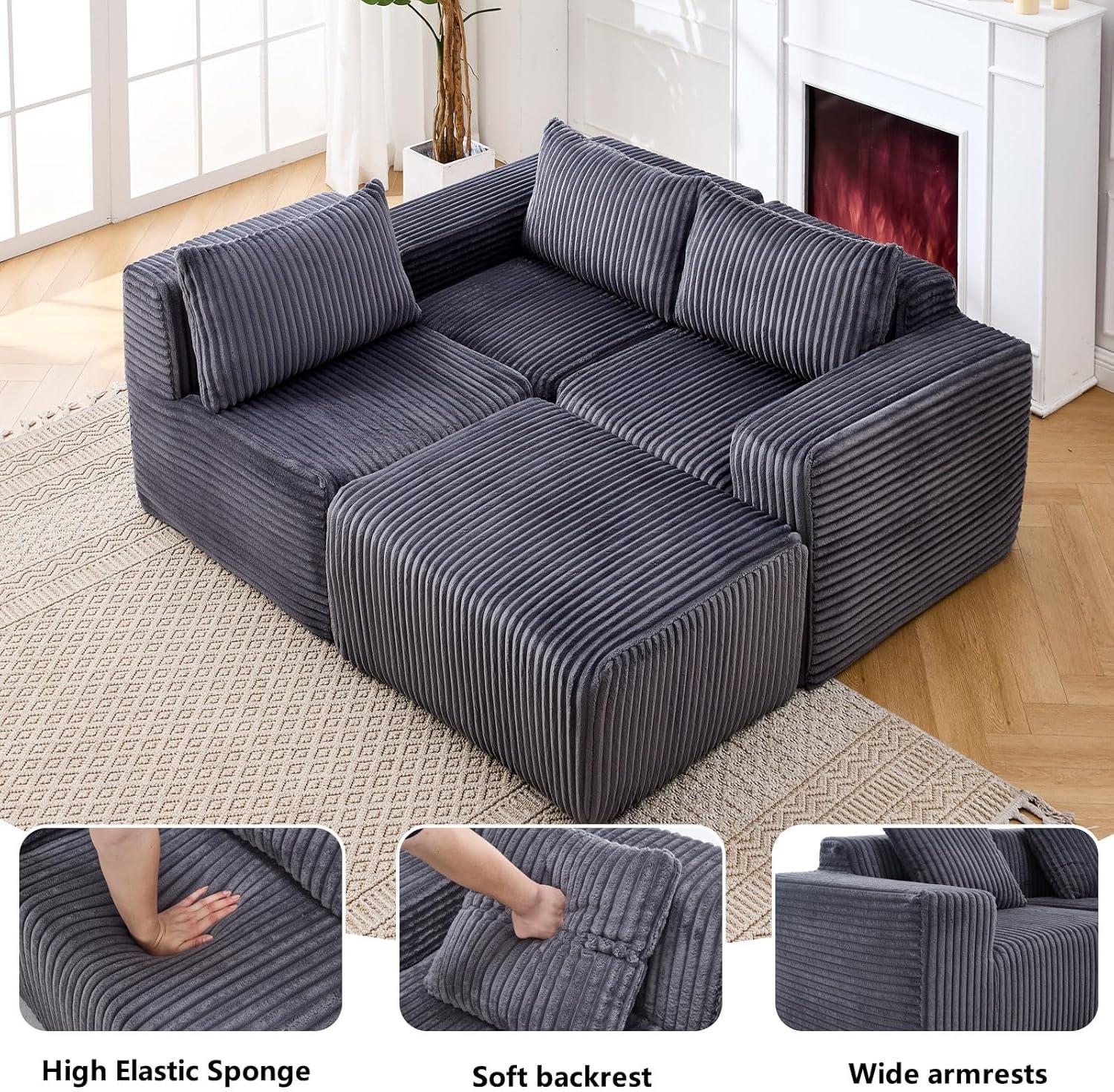 Our Take on the Modern Minimalist Modular Sectional Sofa's comfort & Style