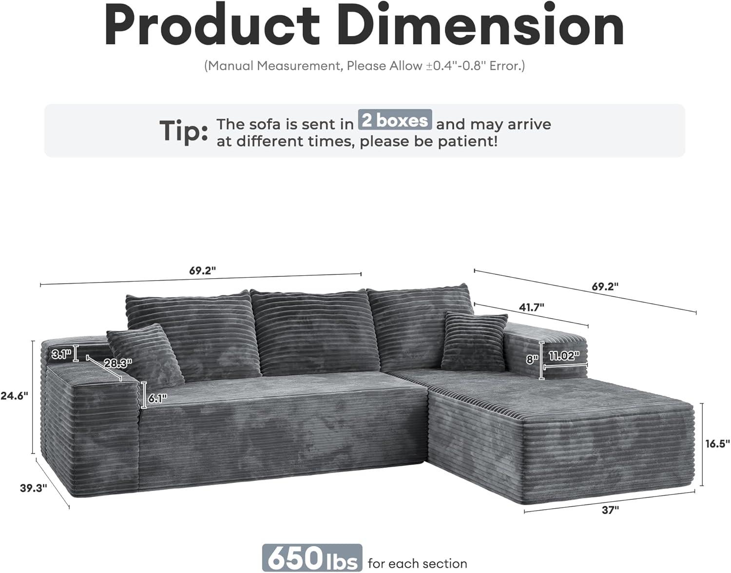 Why We⁣ Loved the⁤ HOOOWOOO L-Shaped Couch: Cozy, Deep & Flexible