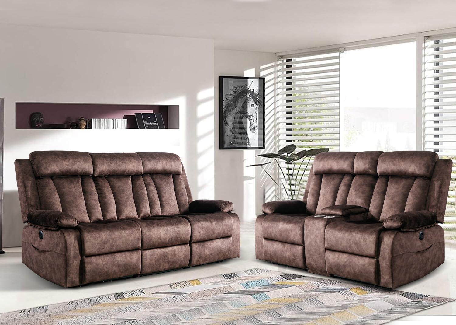 Our take on the Power Reclining Sofa & loveseat Set with Massage