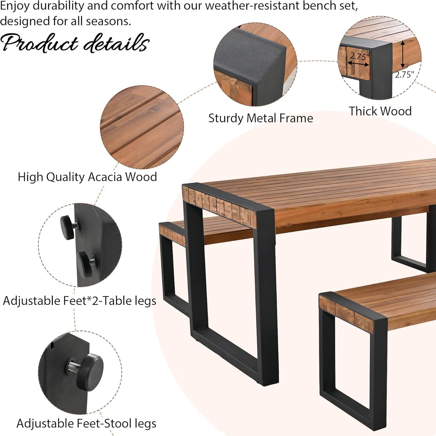 Dining Al Fresco: Exploring the Harper & Bright acacia Set